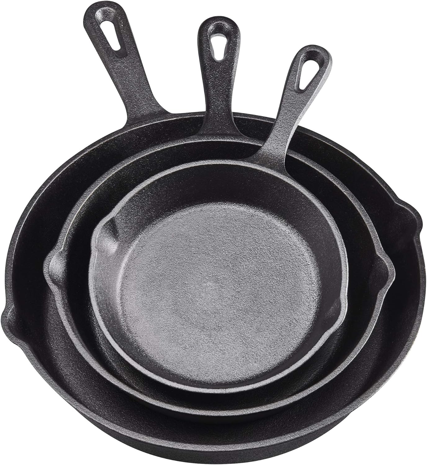 Cookware Sets Frying Cast Iron Pans Cast Iron Dish 16/20/26cm - Home & Garden > Kitchenware > Skillets & Frying Pans - Rivercity House & Home Co. (ABN 18 642 972 209) - Affordable Modern Furniture Australia