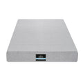 Cool Gel Memory Foam Mattress Charcoal 7-Zone Washable Bamboo Cover 15cm King Single