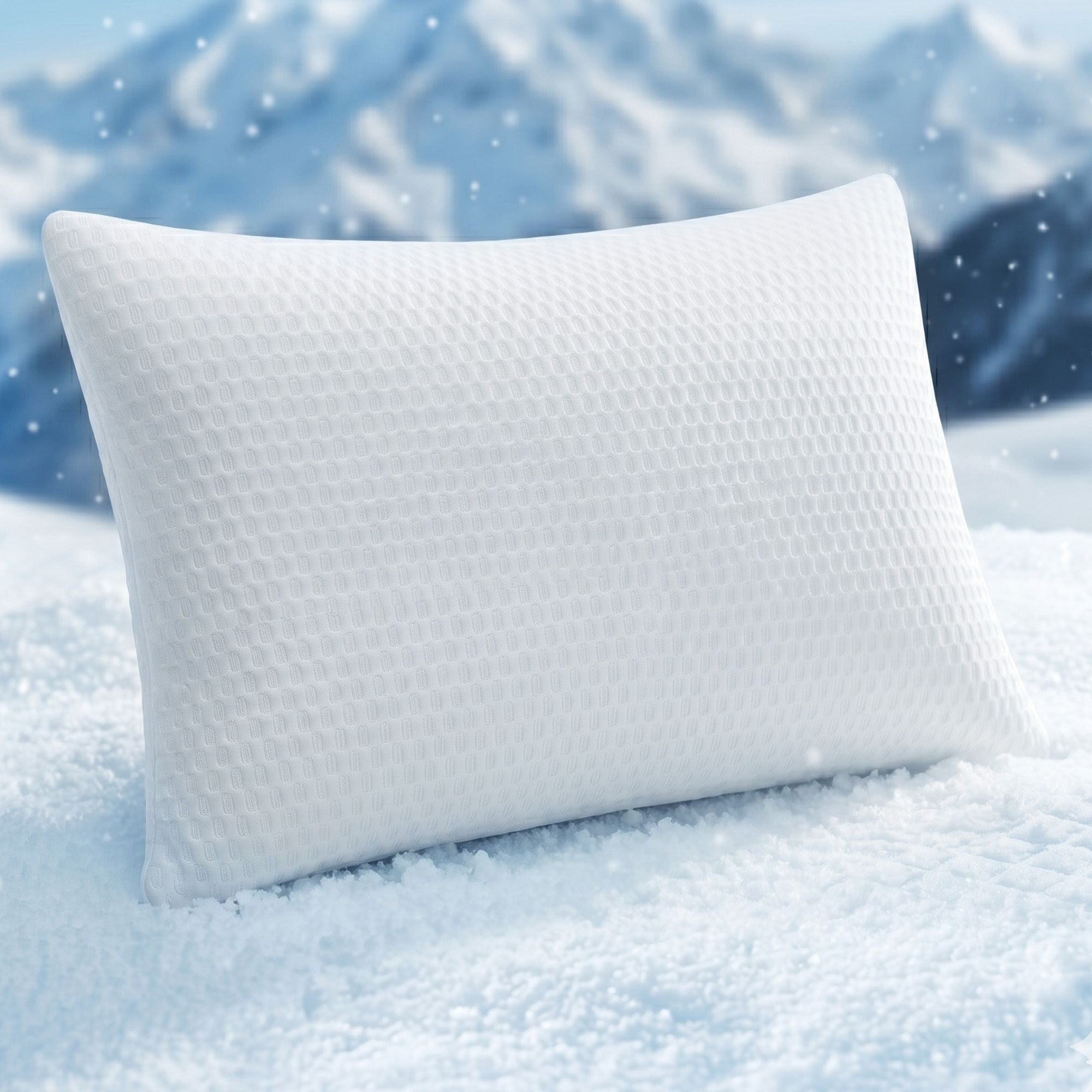 Cooling Memory Foam Pillow Pillows 1 Pack, Anti-Flattening Bed Pillows for Hot Sleepers, Adjustable Shredded Gel Side Sleeper Pillow for Neck Support, Washable Cover, 72x50x15cm - Home & Garden > Bedding > Pillows - Rivercity House & Home Co. (ABN 18 642 972 209) - Affordable Modern Furniture Australia