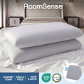 Cooling Memory Foam Pillow Queen 70x40x10cm Solid Core Side Sleeper - White