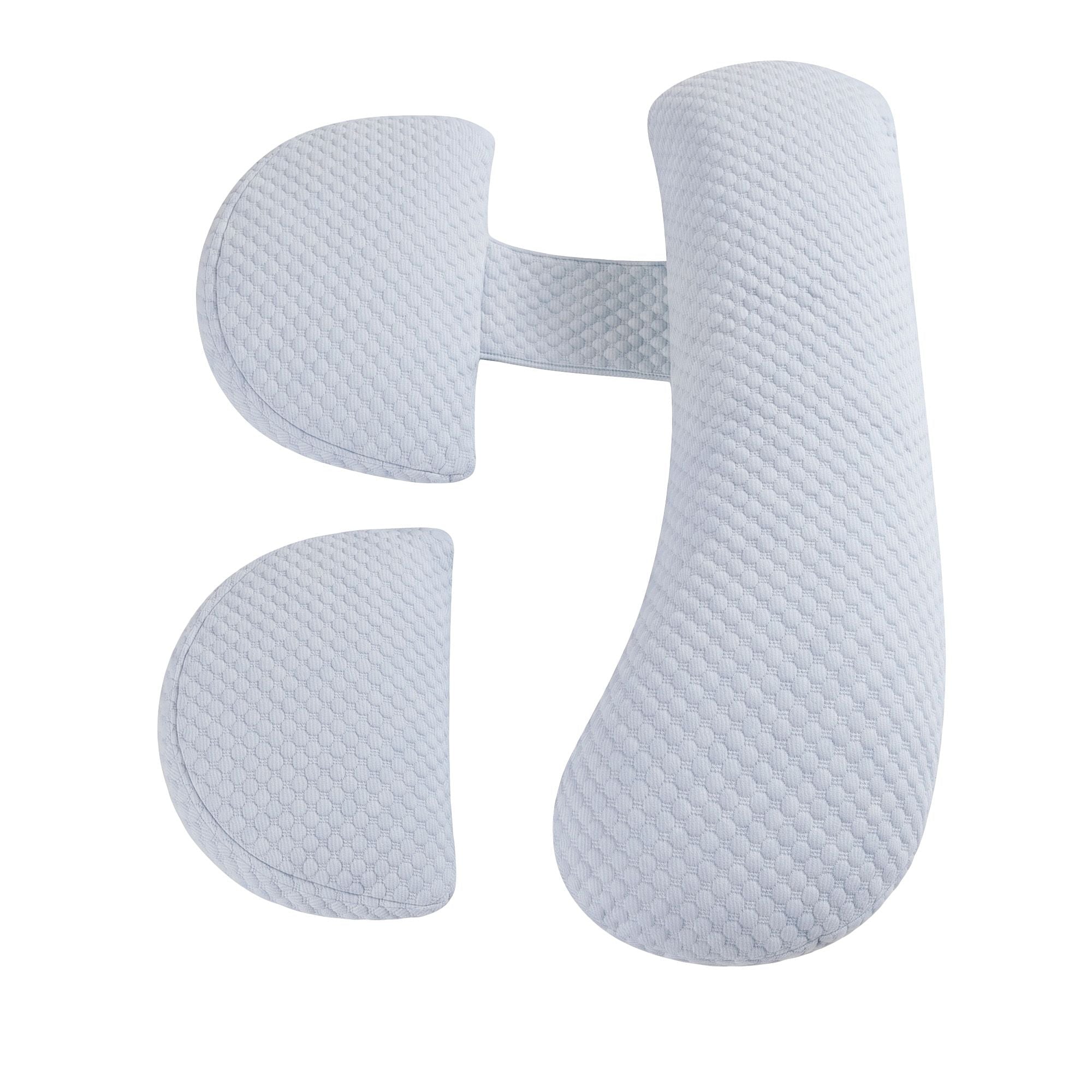 Cooling Pregnancy Adjustable Maternity Body Pillow 37x87 cm - Blue - Home & Garden > Bedding > Pillows - Rivercity House & Home Co. (ABN 18 642 972 209) - Affordable Modern Furniture Australia