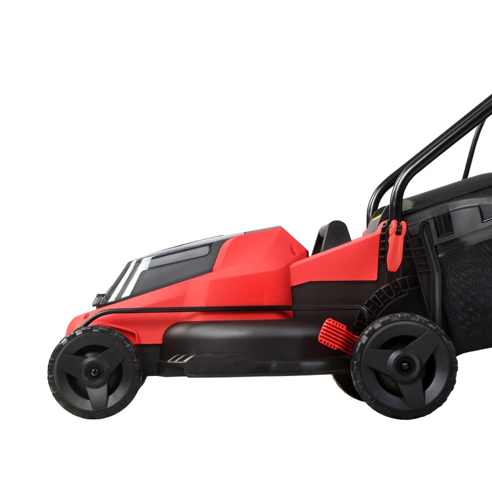 Cordless 40V Electric Lawn Mower 34cm Cutting Width - Green - Tools > Power Tools > Outdoor Power Equipment - Rivercity House & Home Co. (ABN 18 642 972 209) - Affordable Modern Furniture Australia