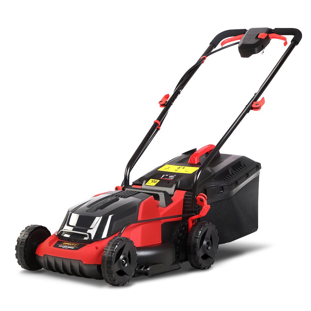 Cordless 40V Electric Lawn Mower 34cm Cutting Width - Green - Tools > Power Tools > Outdoor Power Equipment - Rivercity House & Home Co. (ABN 18 642 972 209) - Affordable Modern Furniture Australia