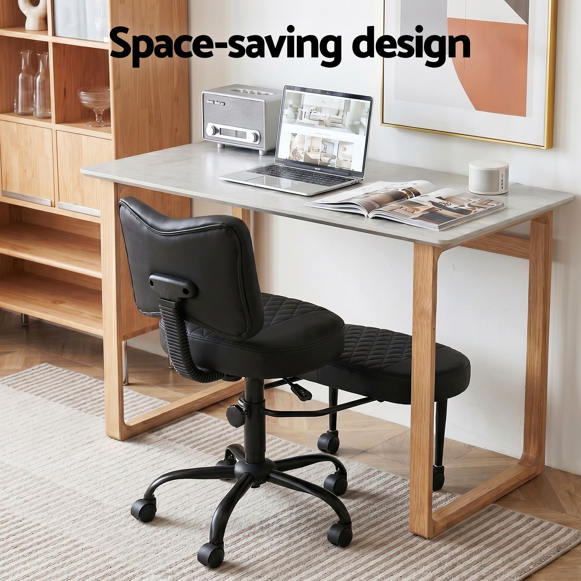 Cross Legged Kneeling Chair Adjustable Meditation Ergonomic Office Seat - Furniture > Office > Office & Desk Chairs - Rivercity House & Home Co. (ABN 18 642 972 209) - Affordable Modern Furniture Australia