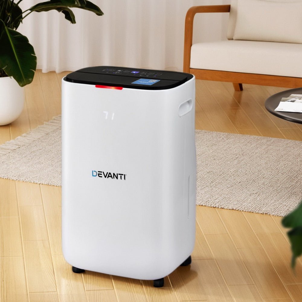 Dehumidifier 20L Air Purifier White - Appliances > Aroma Diffusers & Humidifiers > Dehumidifiers - Rivercity House & Home Co. (ABN 18 642 972 209) - Affordable Modern Furniture Australia