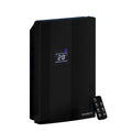 2L Dehumidifier and Air Purifier with Remote Control - Black