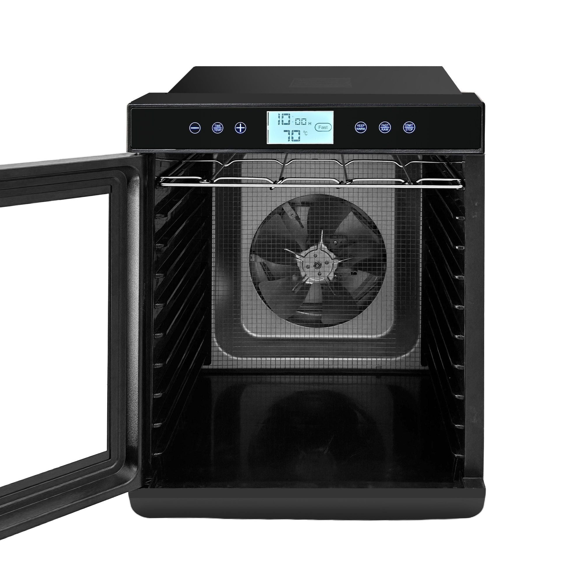 Devanti 10 Trays Food Dehydrator with Stainless Steel Tray - Appliances > Kitchen Appliances > Food Dehydrators - Rivercity House & Home Co. (ABN 18 642 972 209) - Affordable Modern Furniture Australia