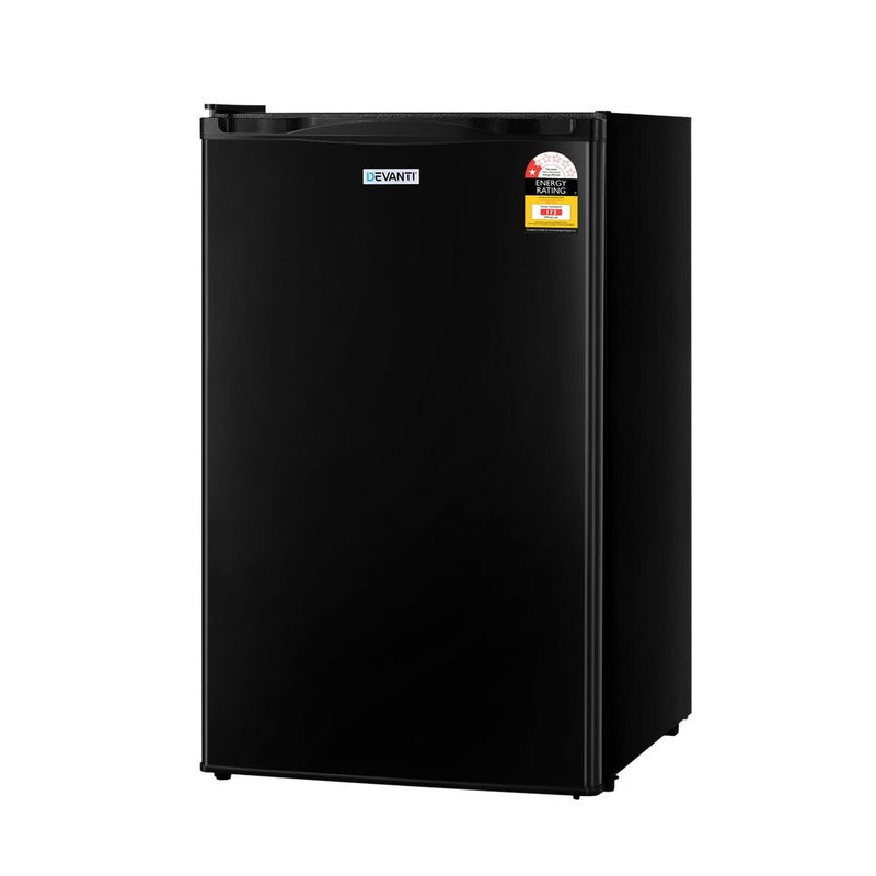 Devanti 110L Bar Fridge Black - Appliances > Fridges - Rivercity House & Home Co. (ABN 18 642 972 209) - Affordable Modern Furniture Australia