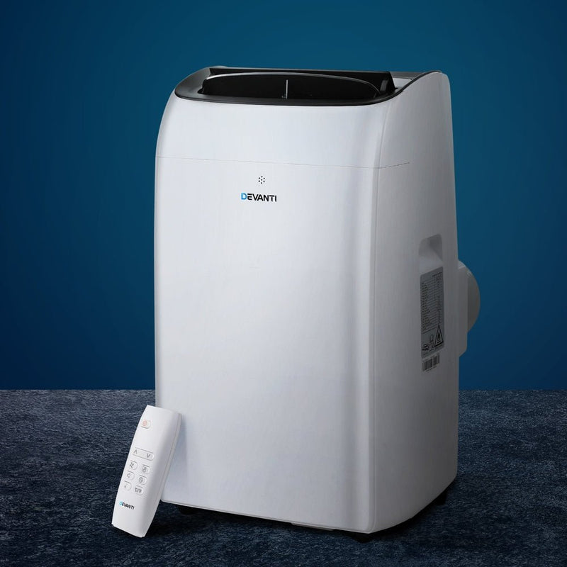 Devanti 12000BTU Portable Air Conditioner - Appliances > Air Conditioners > Air Conditioner Accessories - Rivercity House & Home Co. (ABN 18 642 972 209) - Affordable Modern Furniture Australia