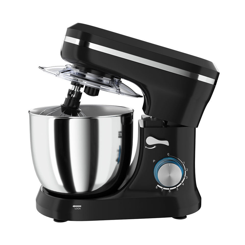 Devanti 3in1 Stand Mixer 8 Speed 5L Mix Master 400W Black - Appliances > Kitchen Appliances - Rivercity House & Home Co. (ABN 18 642 972 209) - Affordable Modern Furniture Australia