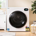 6kg Tumble Dryer, Intelligent Touch Screen Clothes Dryer with 4 Drying Modes Stainless Steel Drum, 54x60x67.5cm