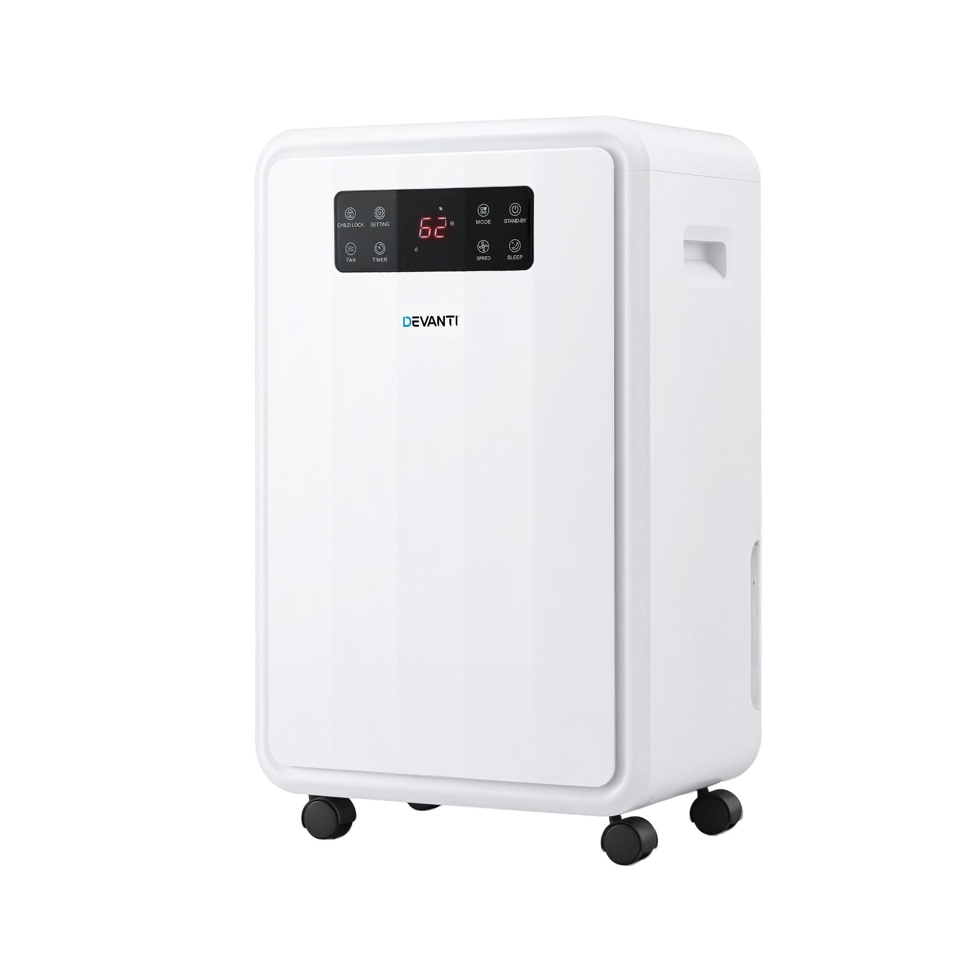 Devanti 70L Dehumidifier Commercial Moisture Absorber Air Dryer 8.5L Water Tank - Appliances > Aroma Diffusers & Humidifiers > Dehumidifiers - Rivercity House & Home Co. (ABN 18 642 972 209) - Affordable Modern Furniture Australia
