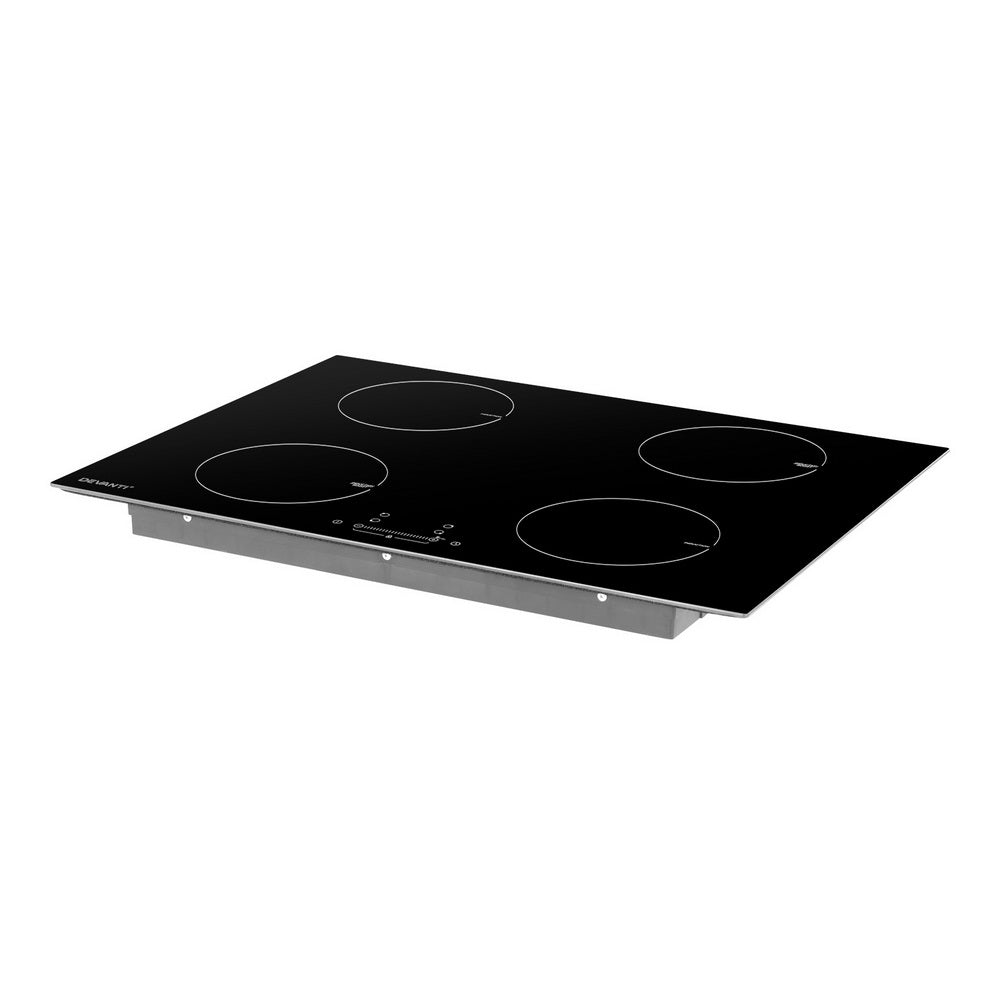 Devanti Electric Induction Cooktop 70cm Ceramic 4 Zones Stove Cook Top Hot Plate 7000W - Appliances > Kitchen Appliances - Rivercity House & Home Co. (ABN 18 642 972 209) - Affordable Modern Furniture Australia
