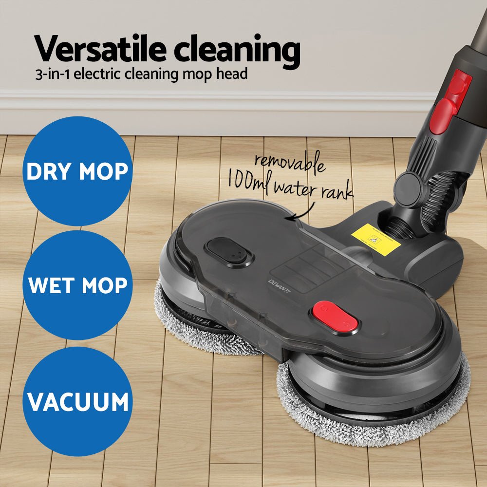 Devanti Electric Mop Head for Dyson V7 8 10 11 15 - Appliances > Vacuum Cleaners - Rivercity House & Home Co. (ABN 18 642 972 209) - Affordable Modern Furniture Australia