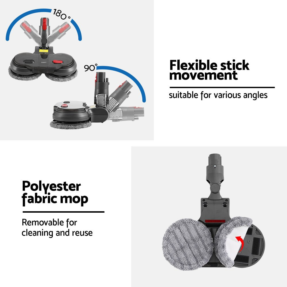 Devanti Electric Mop Head for Dyson V7 8 10 11 15 - Appliances > Vacuum Cleaners - Rivercity House & Home Co. (ABN 18 642 972 209) - Affordable Modern Furniture Australia