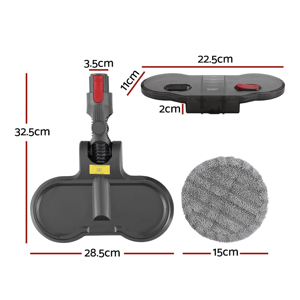 Devanti Electric Mop Head for Dyson V7 8 10 11 15 - Appliances > Vacuum Cleaners - Rivercity House & Home Co. (ABN 18 642 972 209) - Affordable Modern Furniture Australia