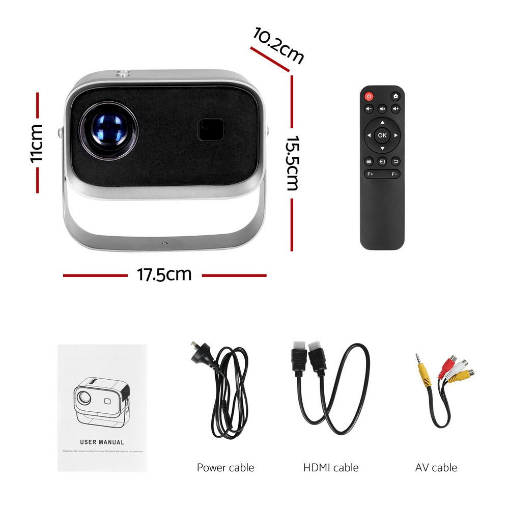 Devanti Mini Video Projector 1080P - Audio & Video > Projectors & Accessories - Rivercity House & Home Co. (ABN 18 642 972 209) - Affordable Modern Furniture Australia