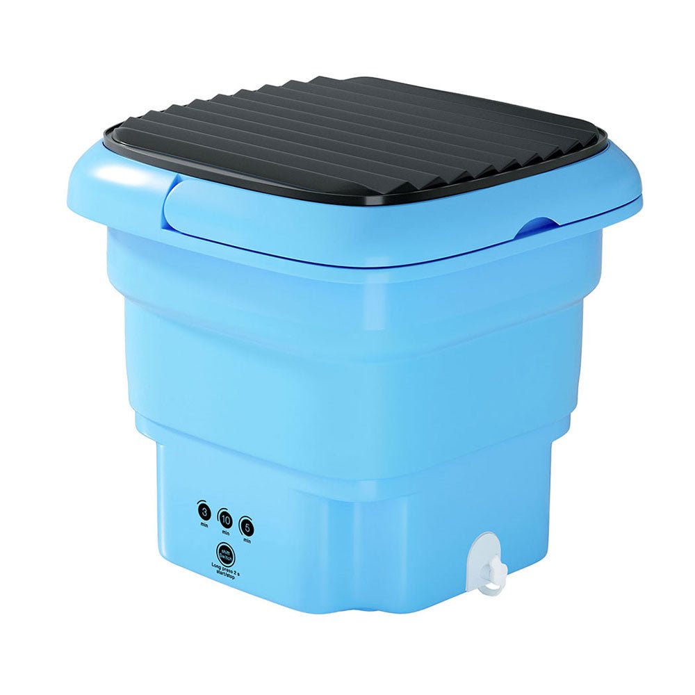 Devanti Portable Washing Machine 4.5L Blue - Appliances > Washers & Dryers - Rivercity House & Home Co. (ABN 18 642 972 209) - Affordable Modern Furniture Australia