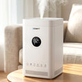Ultrasonic Humidifier Air Purifier Top Fill Auto Humidity 3.5L White