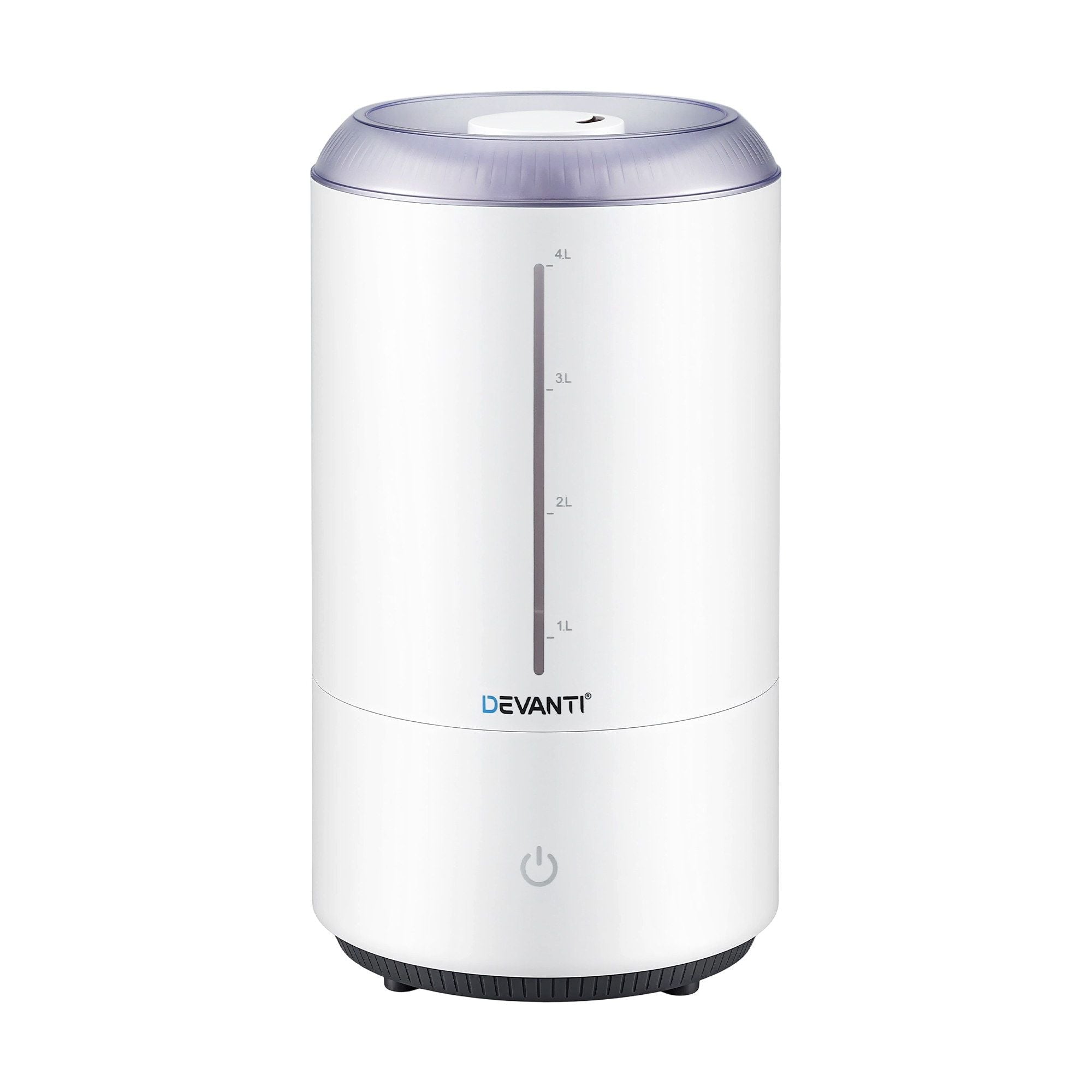 Devanti Ultrasonic Humidifier Aroma Diffuser Top Fill Quiet Bedroom 4L White - Appliances > Aroma Diffusers & Humidifiers > Humidifiers - Rivercity House & Home Co. (ABN 18 642 972 209) - Affordable Modern Furniture Australia