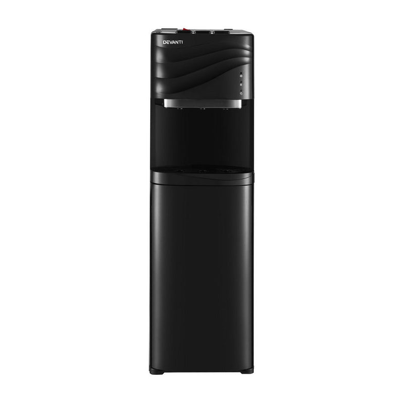 Devanti Water Cooler Dispenser Bottom Load Black - Appliances > Kitchen Appliances - Rivercity House & Home Co. (ABN 18 642 972 209) - Affordable Modern Furniture Australia