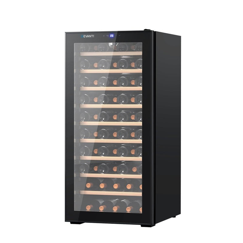 Devanti Wine Cooler Fridge 66 Bottles - Appliances > Appliances Others - Rivercity House & Home Co. (ABN 18 642 972 209) - Affordable Modern Furniture Australia