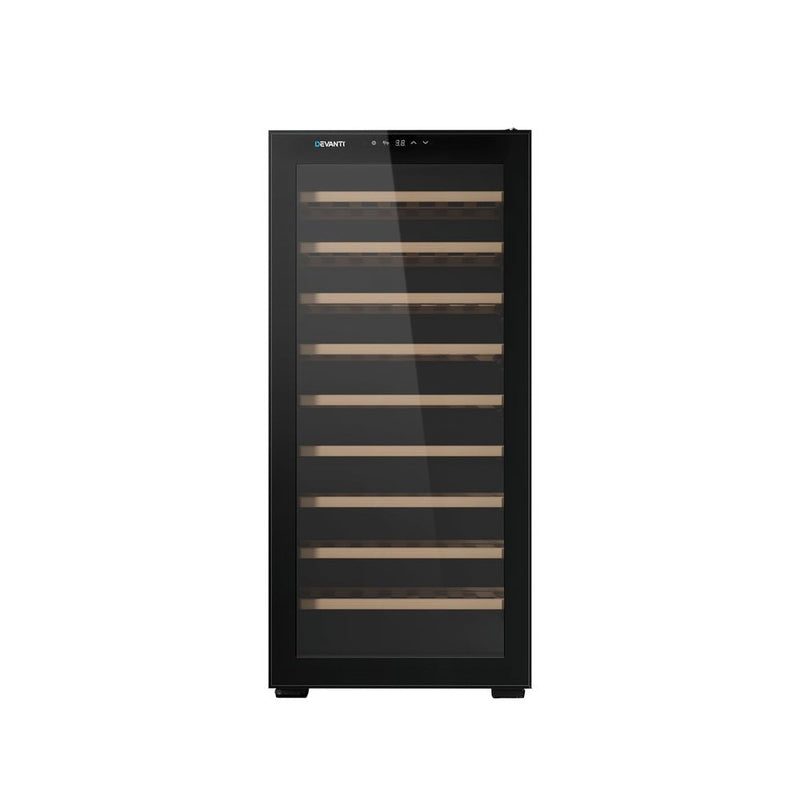 Devanti Wine Cooler Fridge 66 Bottles - Appliances > Appliances Others - Rivercity House & Home Co. (ABN 18 642 972 209) - Affordable Modern Furniture Australia