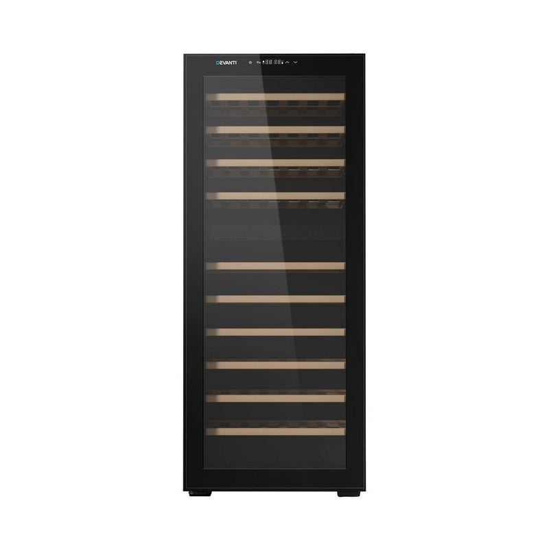 Devanti Wine Cooler Fridge Compressor Dual Zone 80 Bottles - Appliances > Appliances Others - Rivercity House & Home Co. (ABN 18 642 972 209) - Affordable Modern Furniture Australia