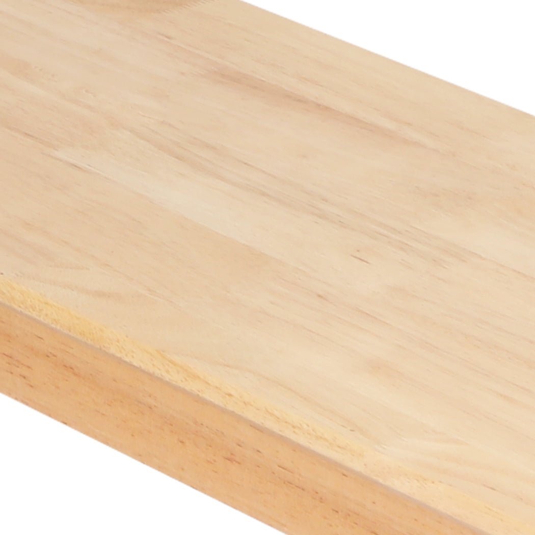 Dining Bench Chair Seat 120cm Rubberwood Timber - Natural - Rivercity House & Home Co. (ABN 18 642 972 209) - Affordable Modern Furniture Australia