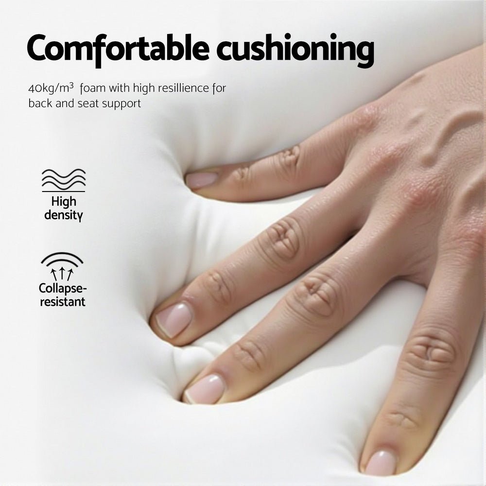 Dining Chairs Set of 4 Velvet Channel Tufted Pink - Furniture > Dining > Kitchen & Dining Chairs - Rivercity House & Home Co. (ABN 18 642 972 209) - Affordable Modern Furniture Australia