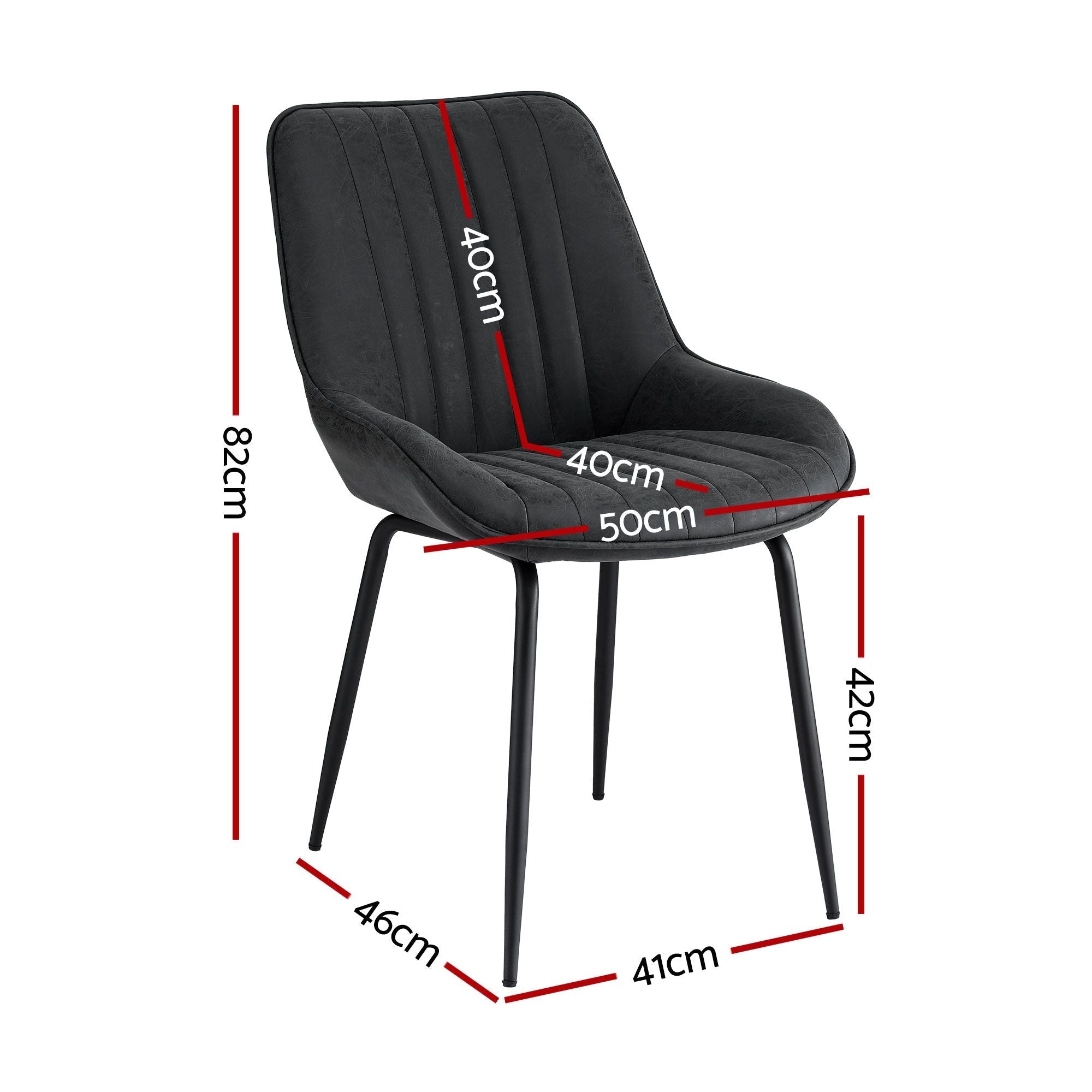 Dining Table and Chairs Set 5pcs Foldable Kitchen Furniture with 2 Drawers Black and White - Furniture > Dining > Dining Set - Rivercity House & Home Co. (ABN 18 642 972 209) - Affordable Modern Furniture Australia