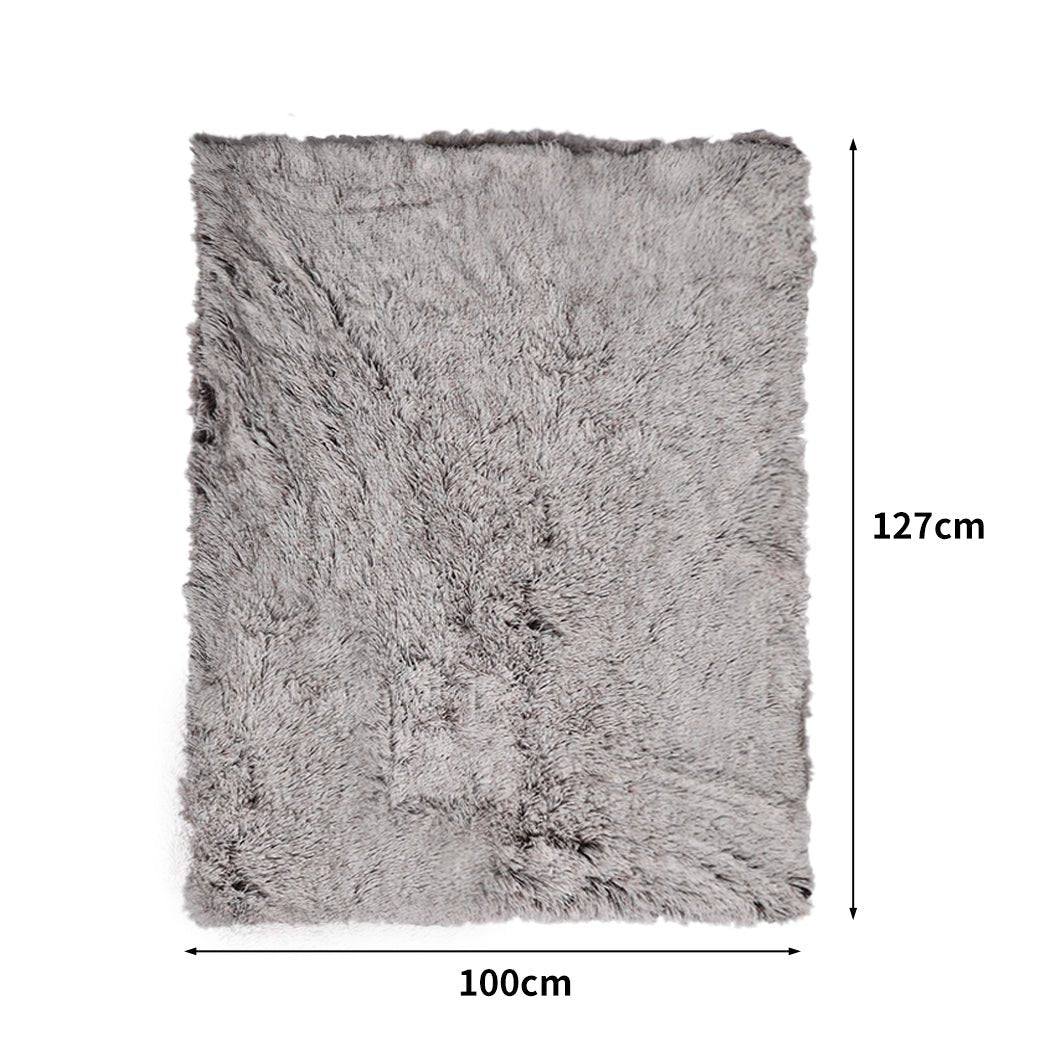 Dog and Cat Pet Blanket Warm Plush Mat - Brown - Rivercity House & Home Co. (ABN 18 642 972 209) - Affordable Modern Furniture Australia