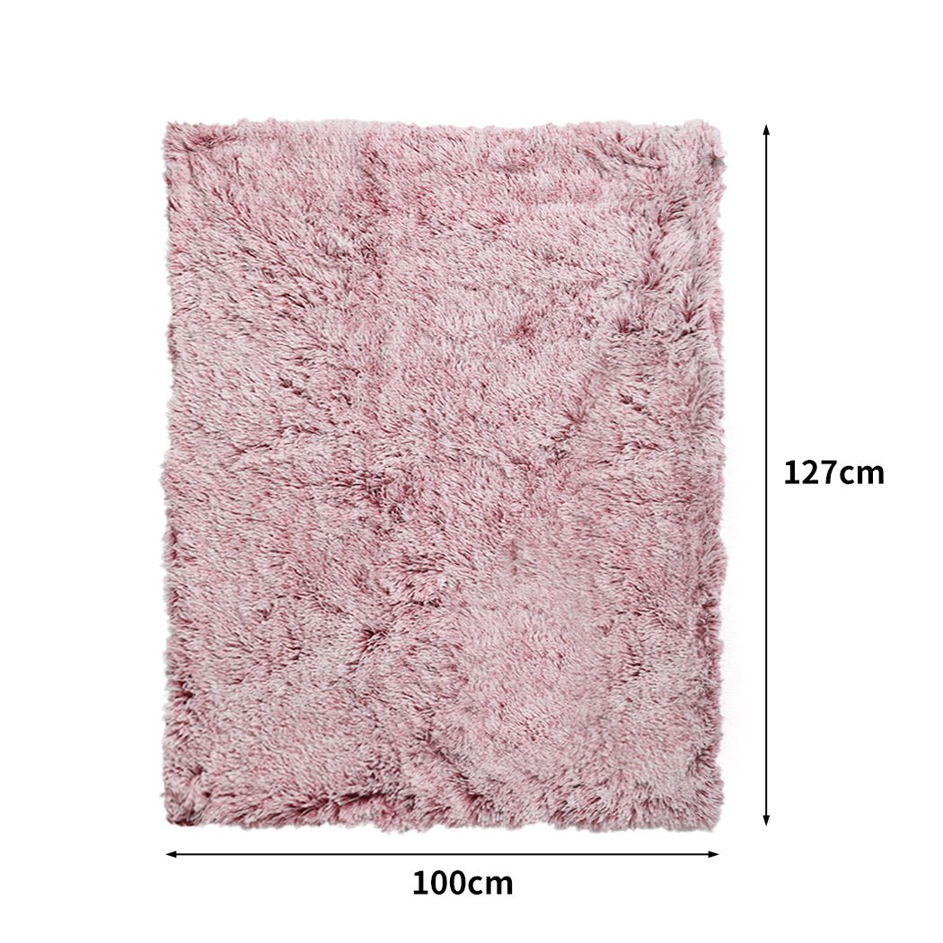 Dog and Cat Pet Blanket Warm Plush Mat - Pink - Rivercity House & Home Co. (ABN 18 642 972 209) - Affordable Modern Furniture Australia