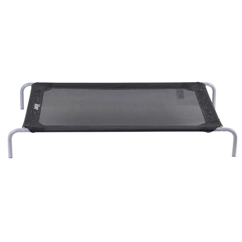 Dog Bed Elevated Trampoline Durable Raised Heavy Duty Large Dogs 90x137cm Black - Pet Care > Dog Supplies > Dog Beds - Rivercity House & Home Co. (ABN 18 642 972 209) - Affordable Modern Furniture Australia