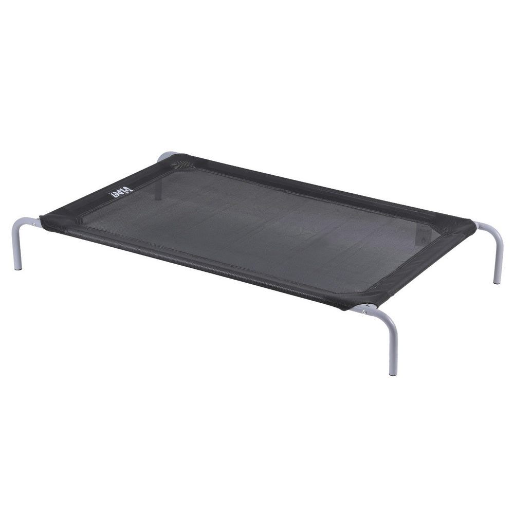Dog Bed Elevated Trampoline Durable Raised Heavy Duty Large Dogs 90x137cm Black - Pet Care > Dog Supplies > Dog Beds - Rivercity House & Home Co. (ABN 18 642 972 209) - Affordable Modern Furniture Australia
