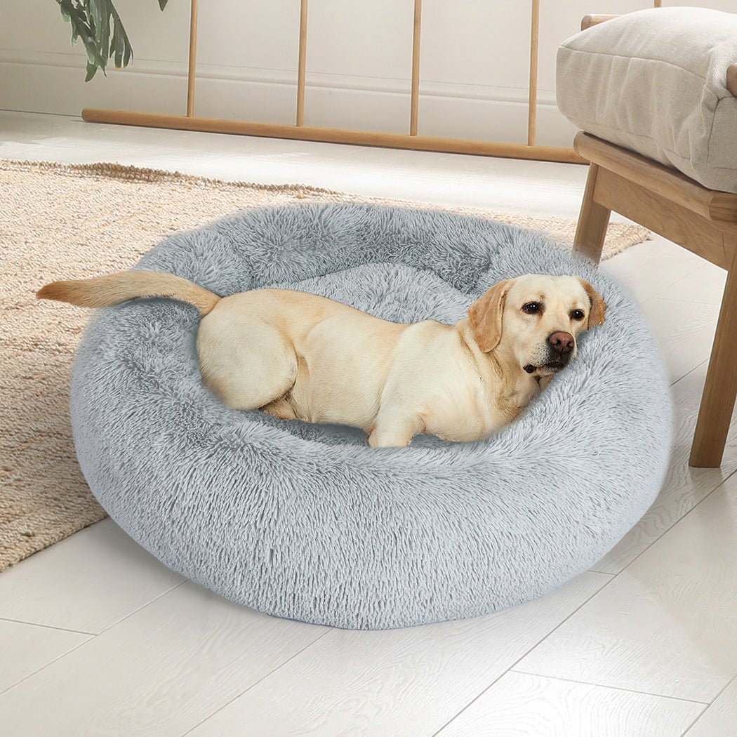 Dog Bed Mattress with Raised Rim for Anxiety Relief S - Light Grey - Rivercity House & Home Co. (ABN 18 642 972 209) - Affordable Modern Furniture Australia