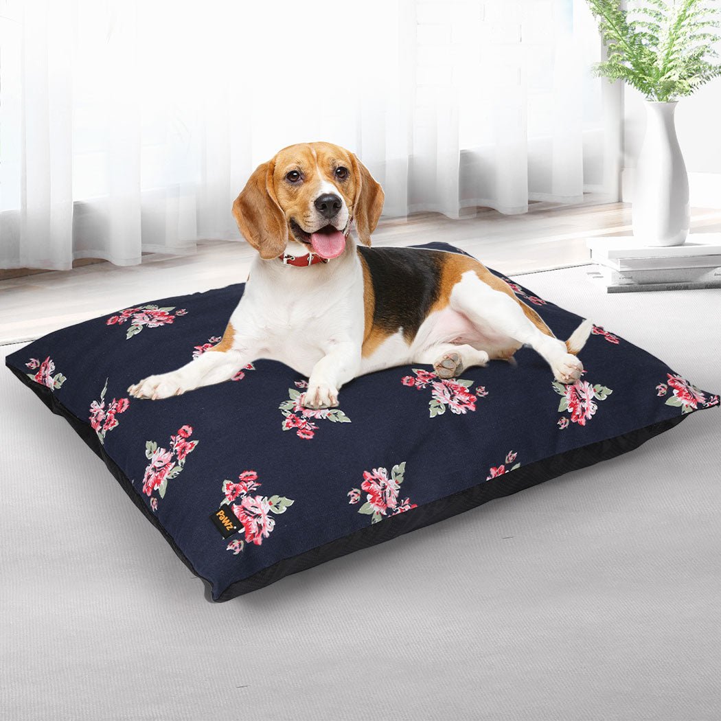 Dog Calming Washable Pet Bed Large - Navy - Rivercity House & Home Co. (ABN 18 642 972 209) - Affordable Modern Furniture Australia