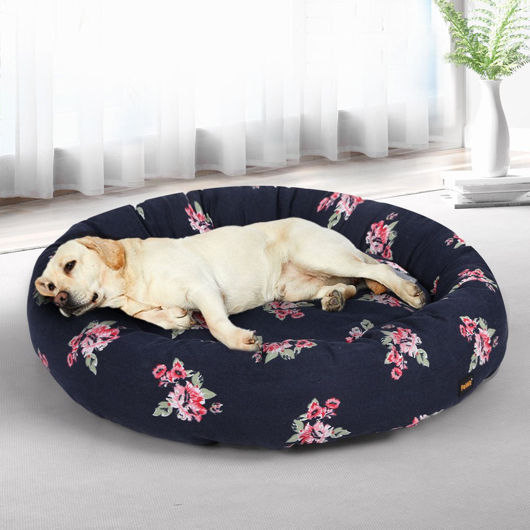 Dog Calming XXL Washable Pet Bed - Navy - Rivercity House & Home Co. (ABN 18 642 972 209) - Affordable Modern Furniture Australia