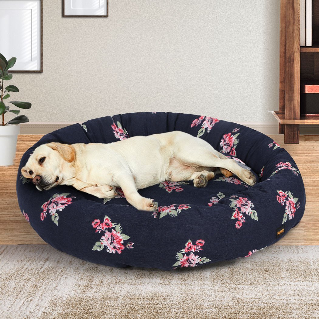 Dog Calming XXL Washable Pet Bed - Navy - Rivercity House & Home Co. (ABN 18 642 972 209) - Affordable Modern Furniture Australia