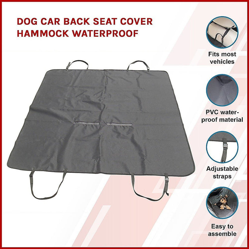 Dog Car Back Seat Cover Hammock Waterproof - Pet Care - Rivercity House & Home Co. (ABN 18 642 972 209) - Affordable Modern Furniture Australia