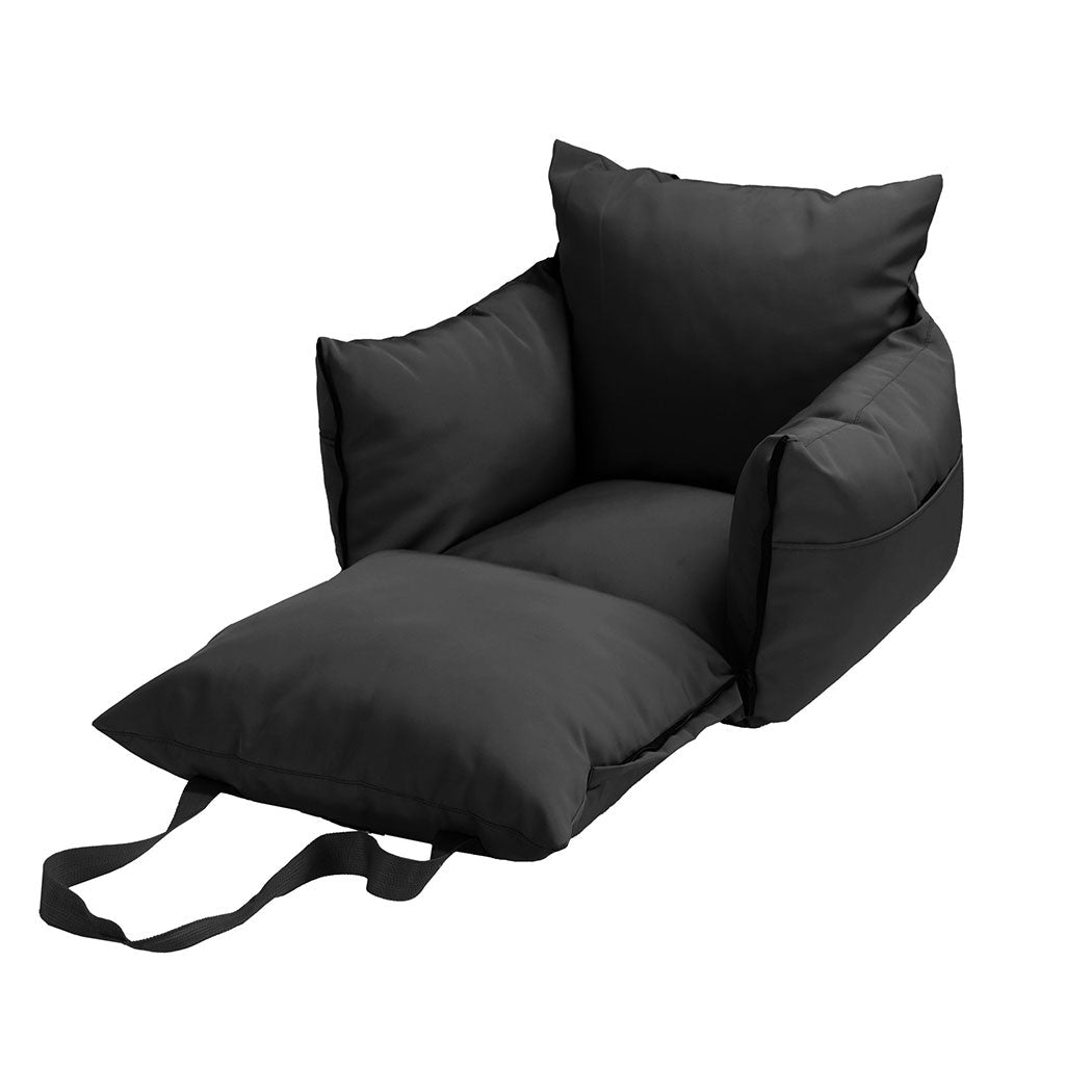 Dog Car Seat Booster with Adjustable Belt and Removable Cover - Black - Rivercity House & Home Co. (ABN 18 642 972 209) - Affordable Modern Furniture Australia