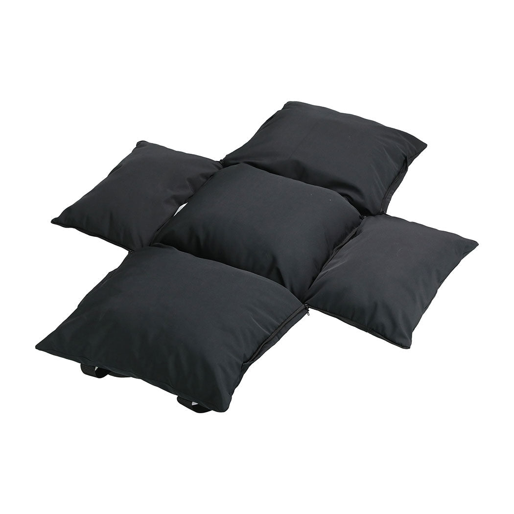 Dog Car Seat Booster with Adjustable Belt and Removable Cover - Black - Rivercity House & Home Co. (ABN 18 642 972 209) - Affordable Modern Furniture Australia