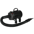 Dog Cat Pet Hair Dryer Grooming Blow Dryer with Nozzles - Black