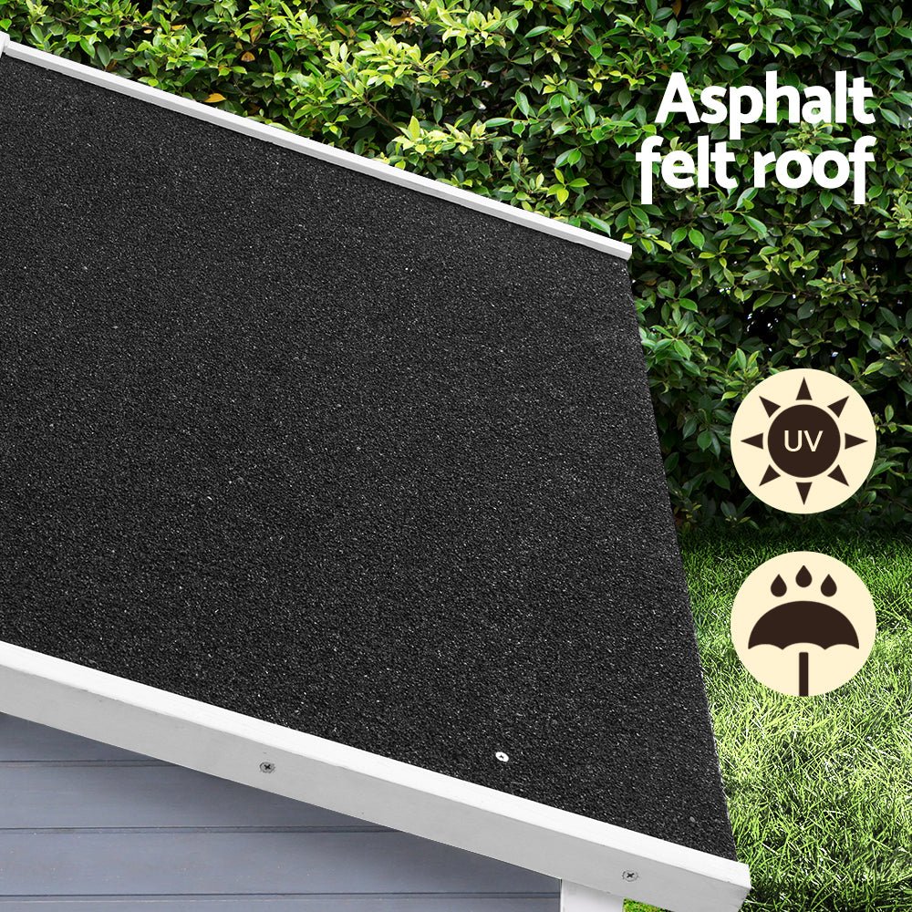 Dog Kennel House Large Wooden Outdoor Pet Kennels Indoor Puppy Cabin - Pet Care > Dog Supplies - Rivercity House & Home Co. (ABN 18 642 972 209) - Affordable Modern Furniture Australia