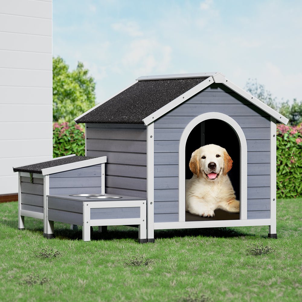 Dog Kennel House Large Wooden Outdoor Pet Kennels Indoor Puppy Cabin - Pet Care > Dog Supplies - Rivercity House & Home Co. (ABN 18 642 972 209) - Affordable Modern Furniture Australia