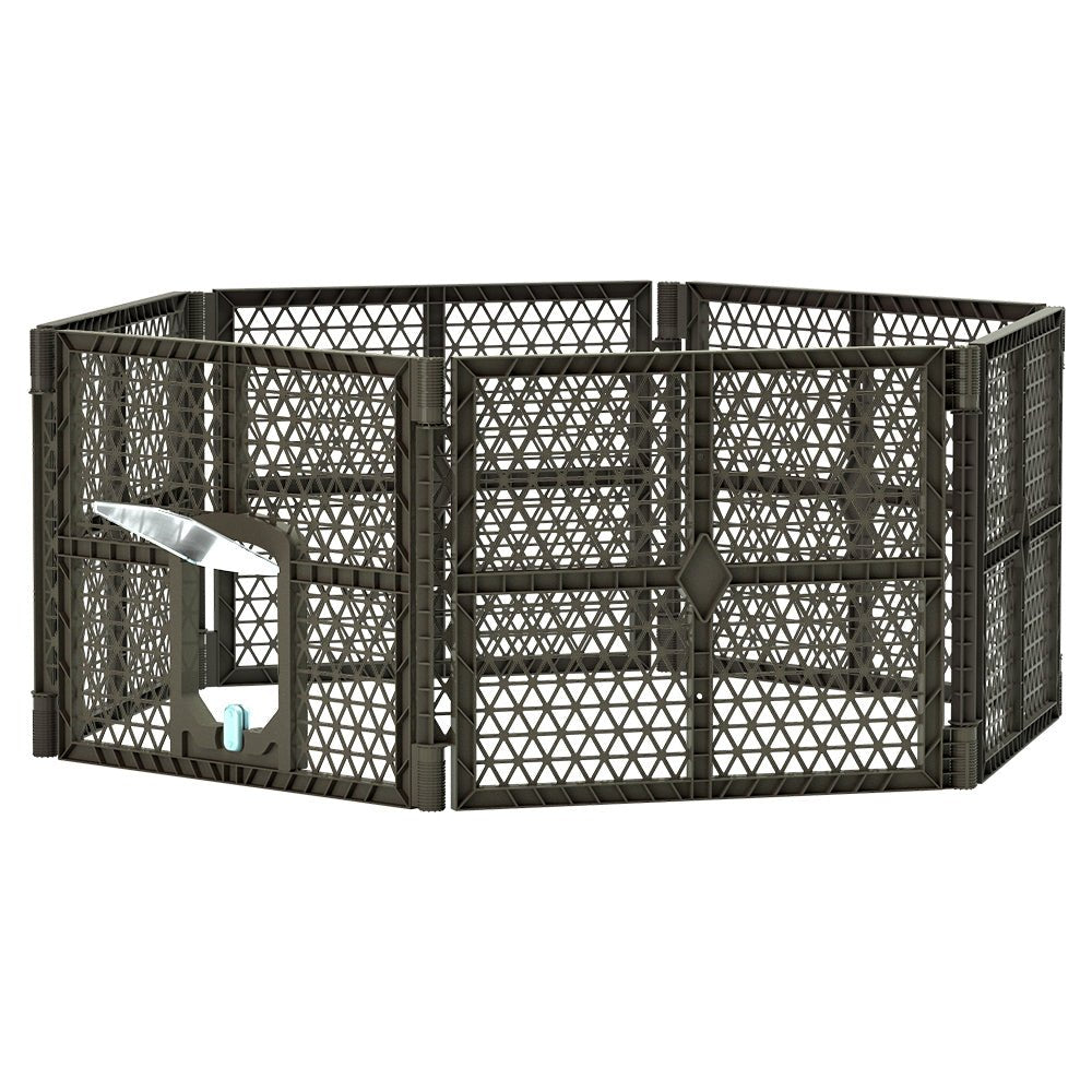 Dog Playpen Enclosure 6 Panel Pet Fence Plastic Play Pen - Pet Care > Dog Supplies > Dog Playpens & Gates - Rivercity House & Home Co. (ABN 18 642 972 209) - Affordable Modern Furniture Australia