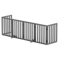 Dog Playpen Enclosure 6 Panel Pet Fence Wooden Play Pen