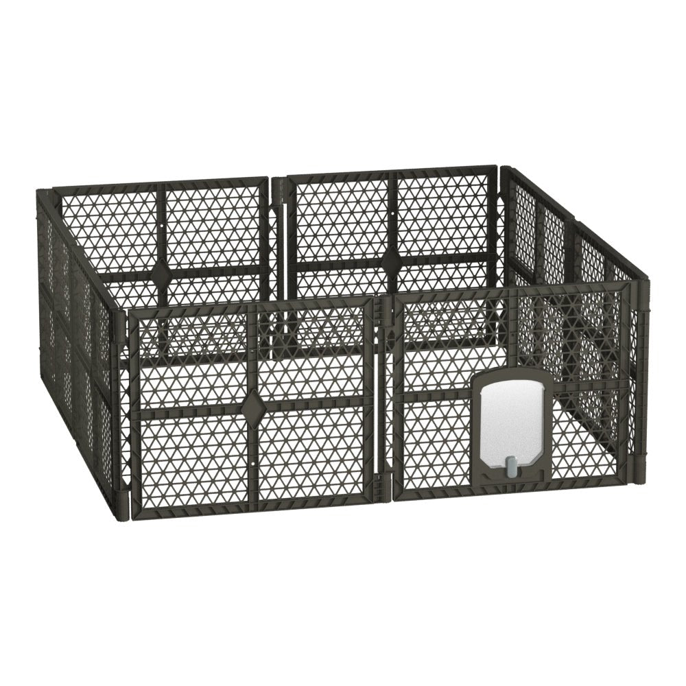 Dog Playpen Enclosure 8 Panel Pet Fence Plastic Play Pen - Pet Care > Dog Supplies > Dog Playpens & Gates - Rivercity House & Home Co. (ABN 18 642 972 209) - Affordable Modern Furniture Australia