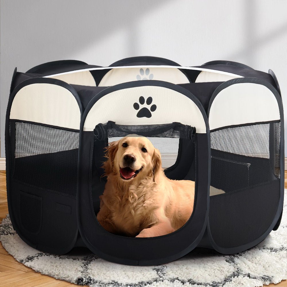 Dog Playpen Tent Pet Crate Fence 3XL Enclosure - Pet Care > Dog Supplies > Dog Playpens & Gates - Rivercity House & Home Co. (ABN 18 642 972 209) - Affordable Modern Furniture Australia