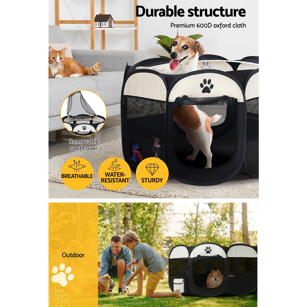 Dog Playpen Tent Pet Crate Fence XL Enclosure - Pet Care > Dog Supplies > Dog Playpens & Gates - Rivercity House & Home Co. (ABN 18 642 972 209) - Affordable Modern Furniture Australia